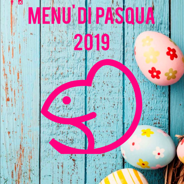 MENU’ DI PASQUA 2019