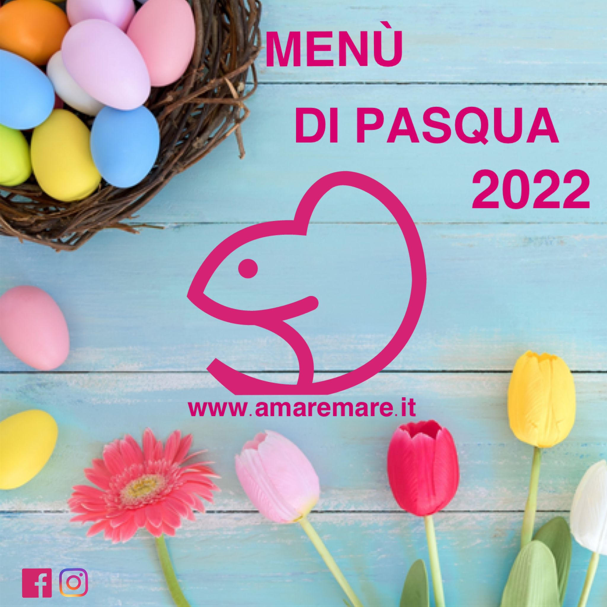 MENù DI PASQUA 2022