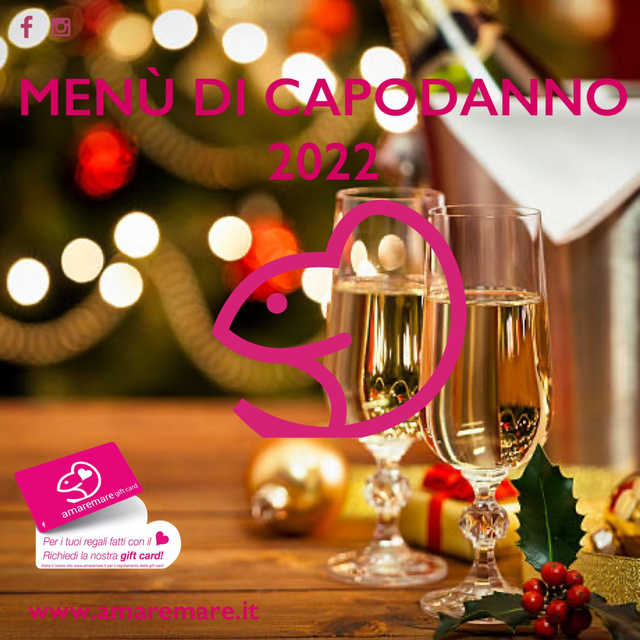 MENù DI CAPODANNO 2022