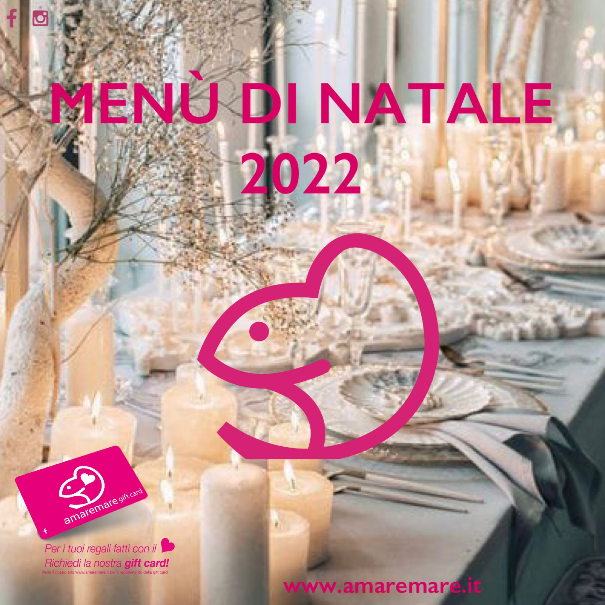 MENù DI NATALE 2022